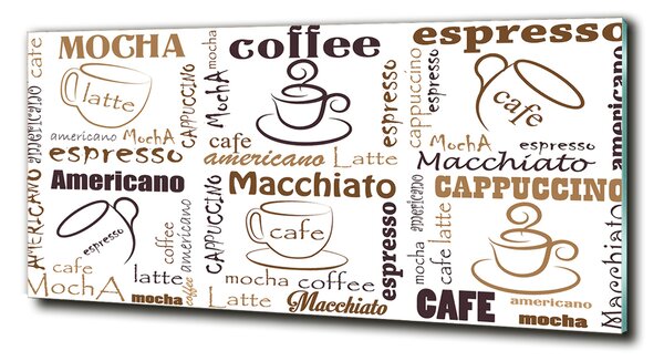 Tablou din Sticlă Timp de cafea