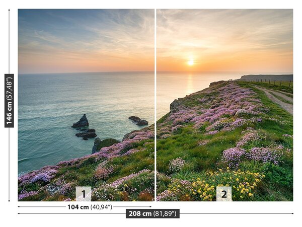 Fototapet Coasta de Cornwall