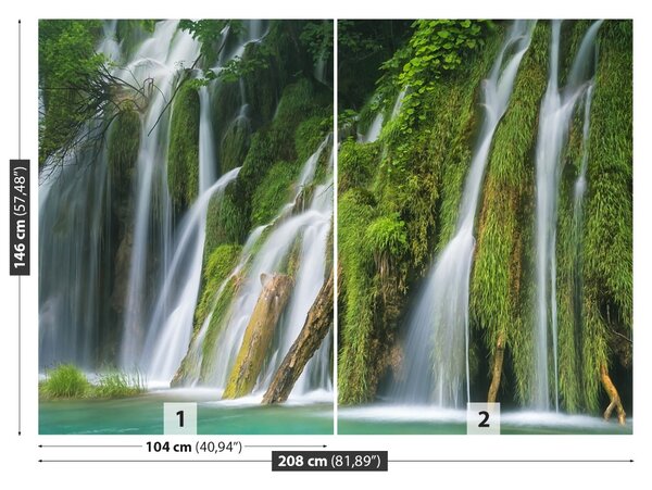 Fototapet cascade Croația