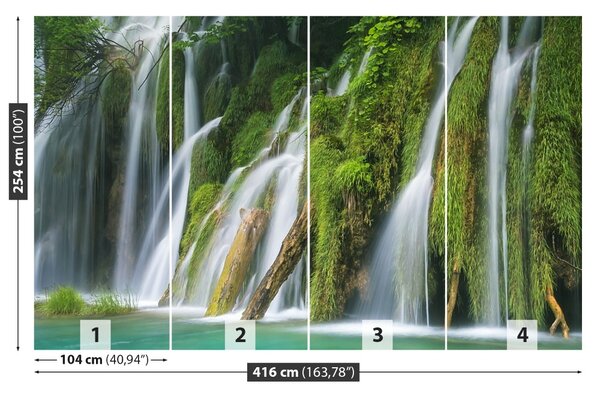 Fototapet cascade Croația