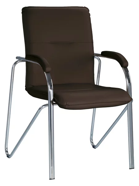 Scaun vizitator MULLER Soft, Wenge piele ecologica