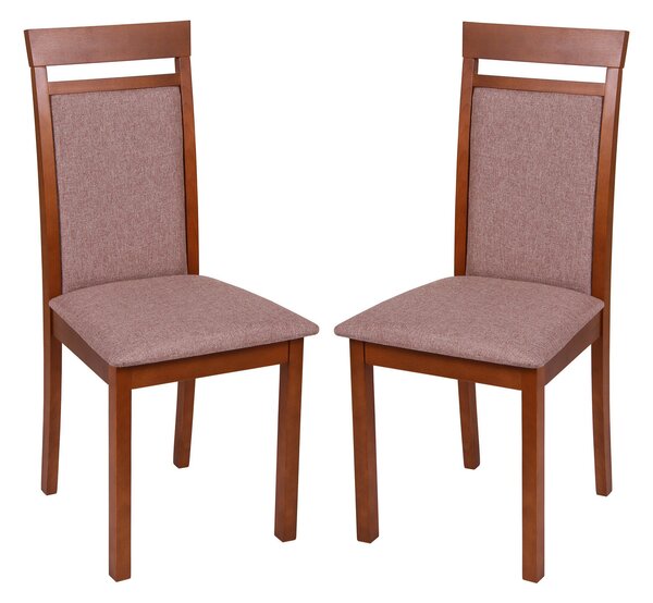 Set 2 scaune Wooden 2, Lemn, Walnut Veles 6