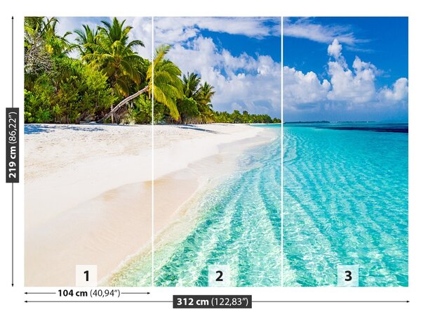 Fototapet Palm Beach