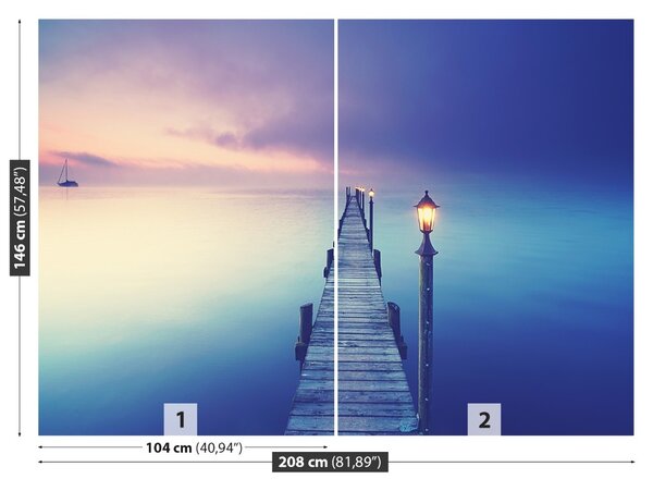 Fototapet Lacul Jetty