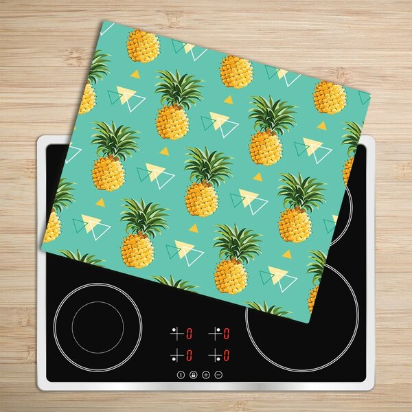 Tocator din sticla Ananas