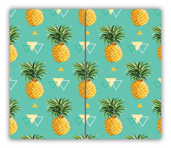 Tocator din sticla Ananas