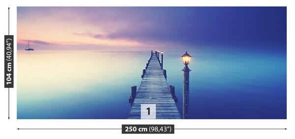 Fototapet Lacul Jetty