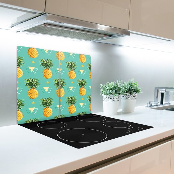 Tocator din sticla Ananas