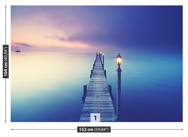 Fototapet Lacul Jetty