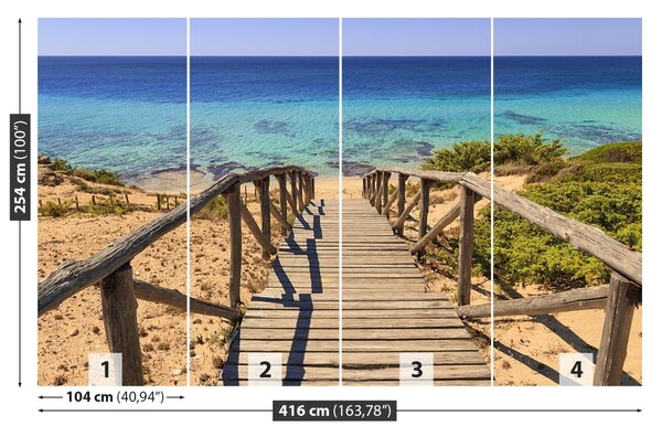Fototapet Plajele din Italia