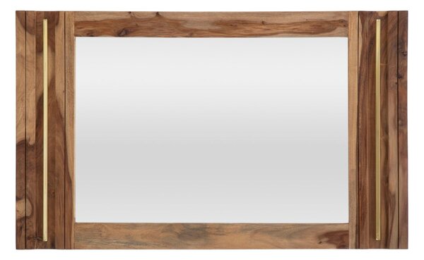 Oglinda din lemn Sheesham Mauro Ferretti - 73x120 cm