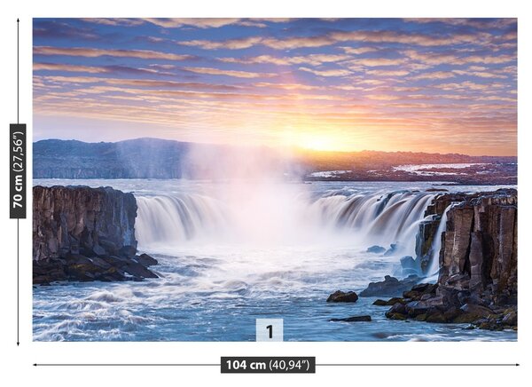 Fototapet Cascada Selfoss