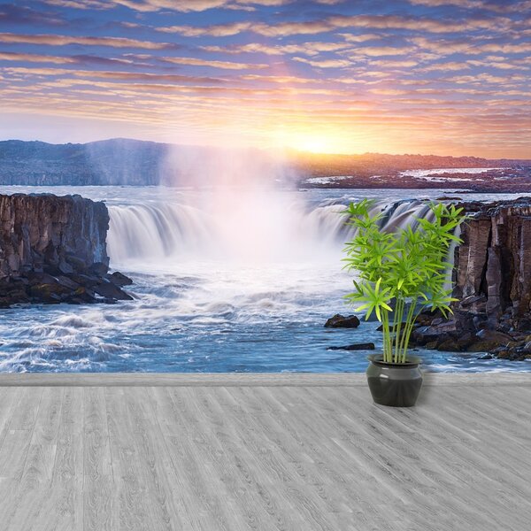 Fototapet Cascada Selfoss