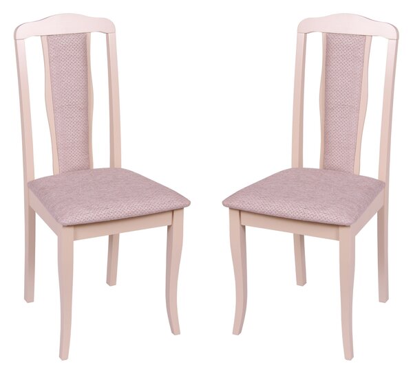 Set 2 scaune din lemn de fag SEVILLA, Beige/Regent plain 03