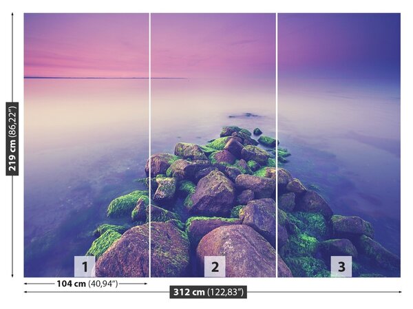 Fototapet Beach Stones