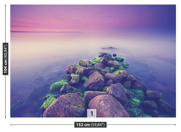 Fototapet Beach Stones