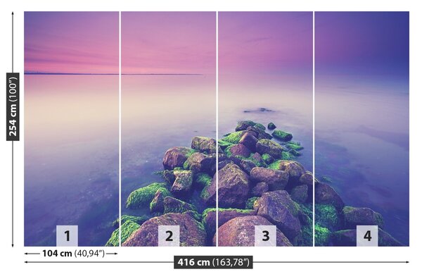 Fototapet Beach Stones