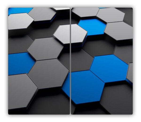 Tocator din sticla 3d abstracție