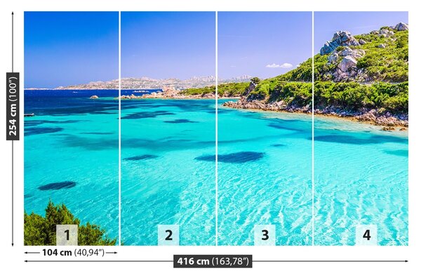 Fototapet Marea din Sardinia