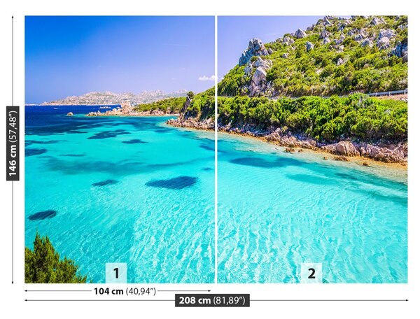 Fototapet Marea din Sardinia
