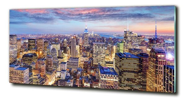 Tablou pe pe sticlă New York