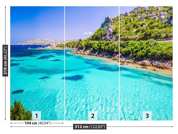 Fototapet Marea din Sardinia