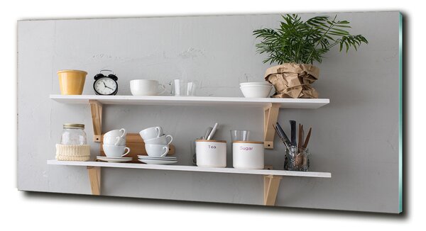 Tablou Printat Pe Sticlă Decoratiuni pe raft
