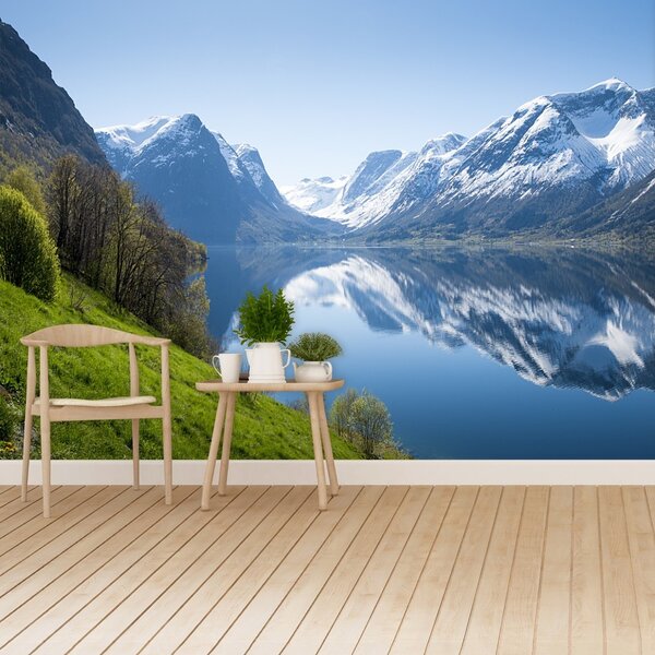 Fototapet Fjord In Norvegia