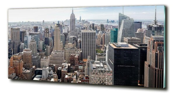 Tablou pe pe sticlă New York