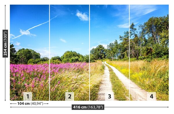 Fototapet înflorirea Meadow