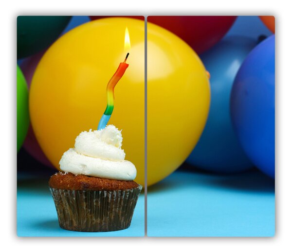 Tocator din sticla cupcake mici