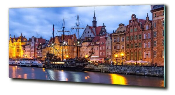 Fotografie imprimată pe sticlă Polonia Gdańsk