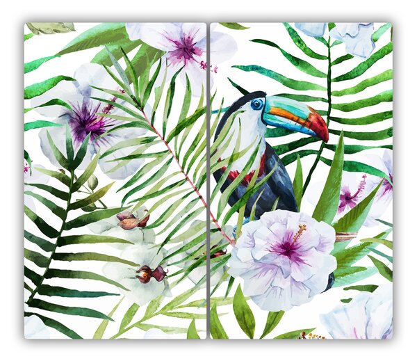 Tocator din sticla Toucan tropical
