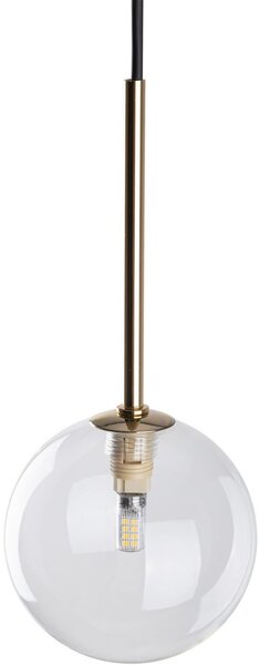 TK Lighting Nilos lampă suspendată 1x6 W negru-auriu 5941