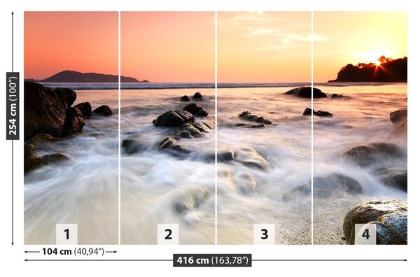 Fototapet Marea de roci