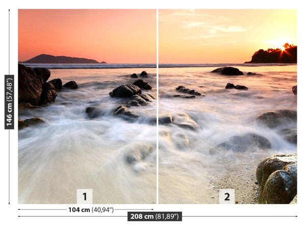 Fototapet Marea de roci