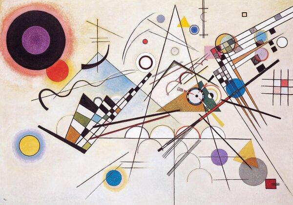 Vasili Kandinski - Composition VIII - Tablou Canvas reproducere