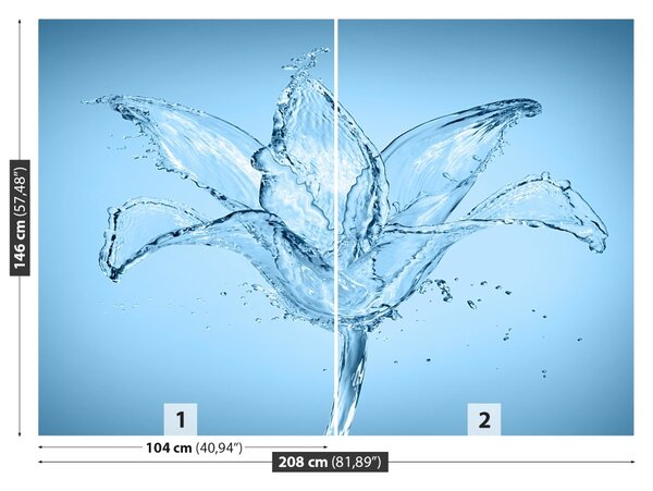 Fototapet Water Flower