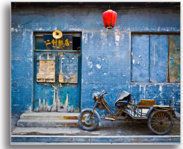 Tablou motorbike in china, Printly