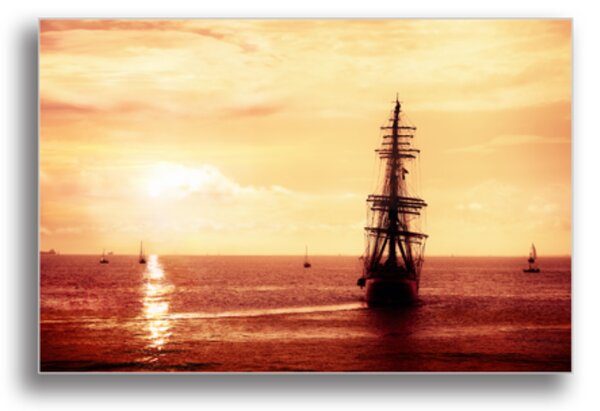Tablou pirate ship sailing, Printly