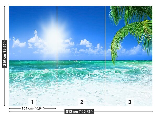 Fototapet Sky Beach