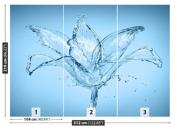 Fototapet Water Flower