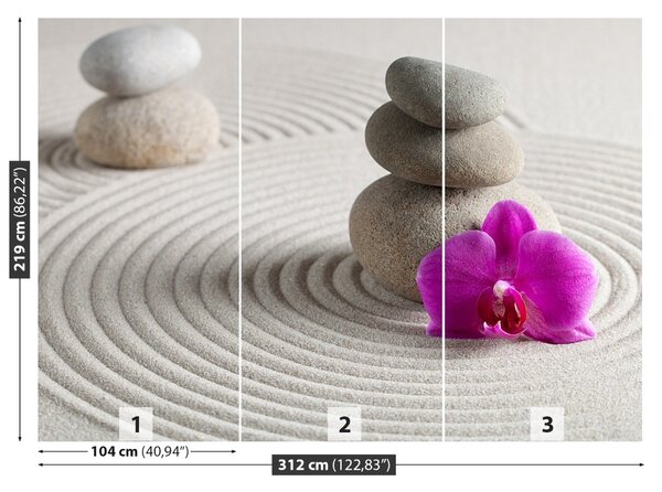 Fototapet Zen Stones