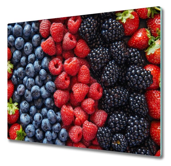Tocator din sticla fructe de padure