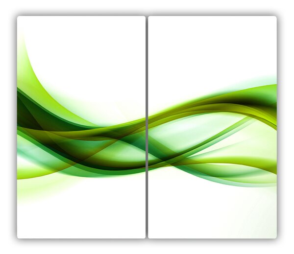 Tocator din sticla valuri abstracte