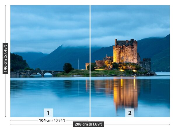 Fototapet Castle, Scoția
