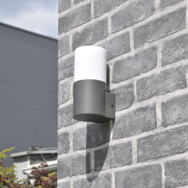 Goldlux Dallas aplica exterior 1x12 W alb-grafit 315960