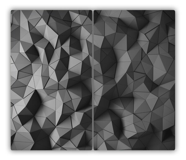Tocator din sticla 3d abstracție