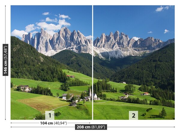Fototapet Dolomiții italieni