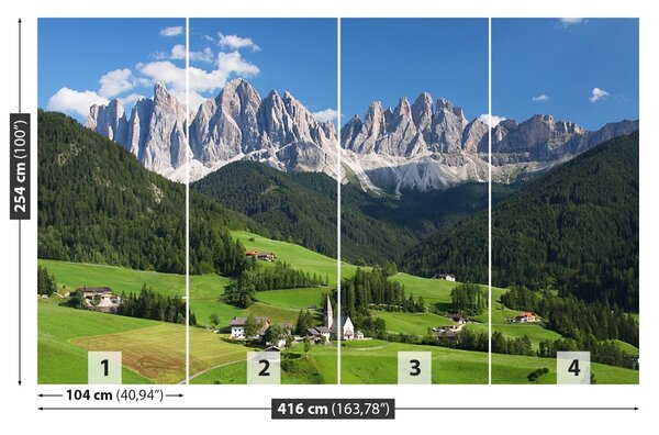 Fototapet Dolomiții italieni